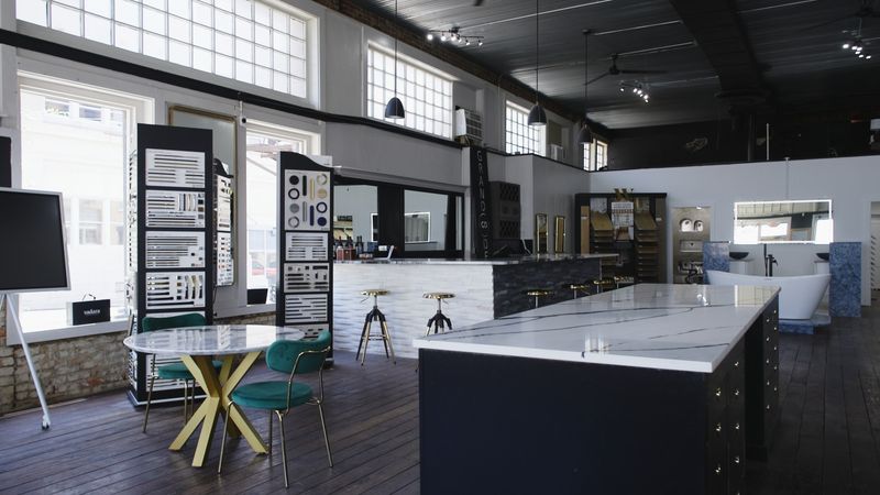 Grand Design showroom showcasing beautiful interior design and remodeling work